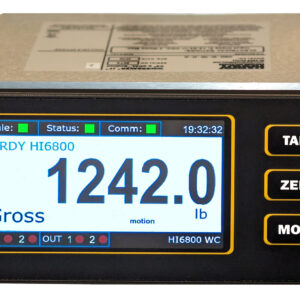 The HI 6800 instruments are weight controllers ideal for a wide variety of weight-based applications. The HI6800 features a dual-core processor and combines direct process control with fast, accurate and stable weight data essential to profitable manufacturing operations.