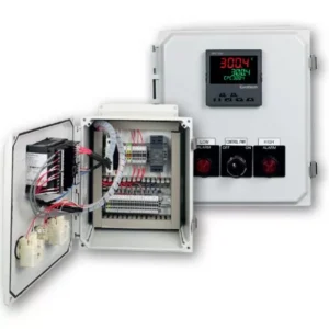 Industrial Control Panel Featuring EPC3000 Programmable Controller